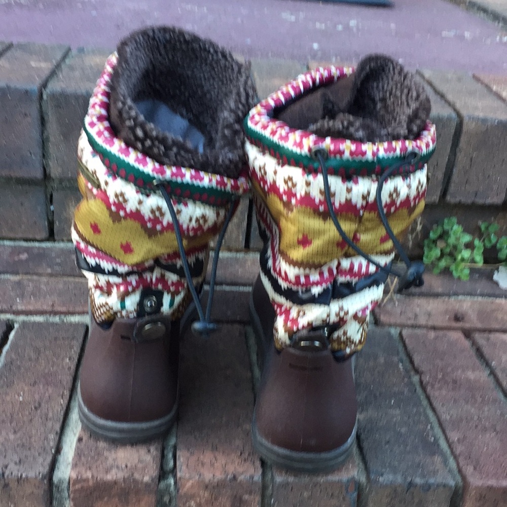 Rain/Snow Removable Multi Color Liner Booties - image 8